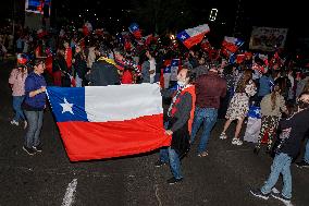 Chileans celebrate the triumph of the rejection of the 2022 constitutional process